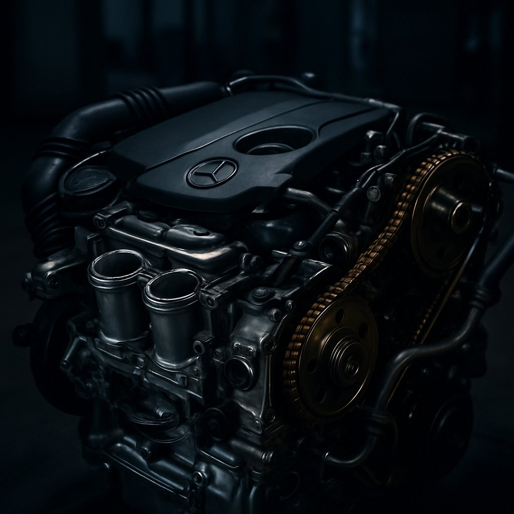 Узел крупным планом: Ремонт двигателя Mercedes E W213