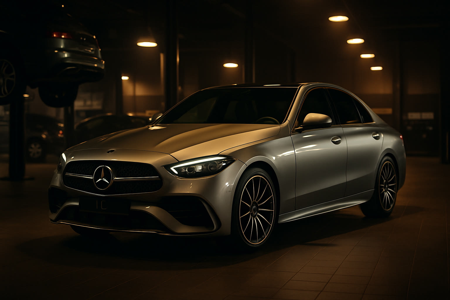 Mercedes C W206 в сервисе MB Doctor