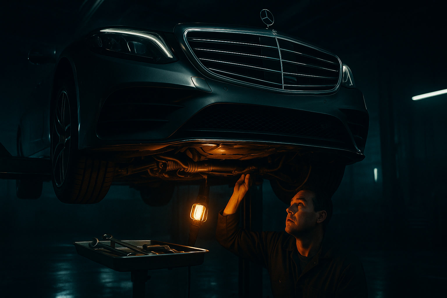 Ремонт рулевого управления Mercedes-Benz